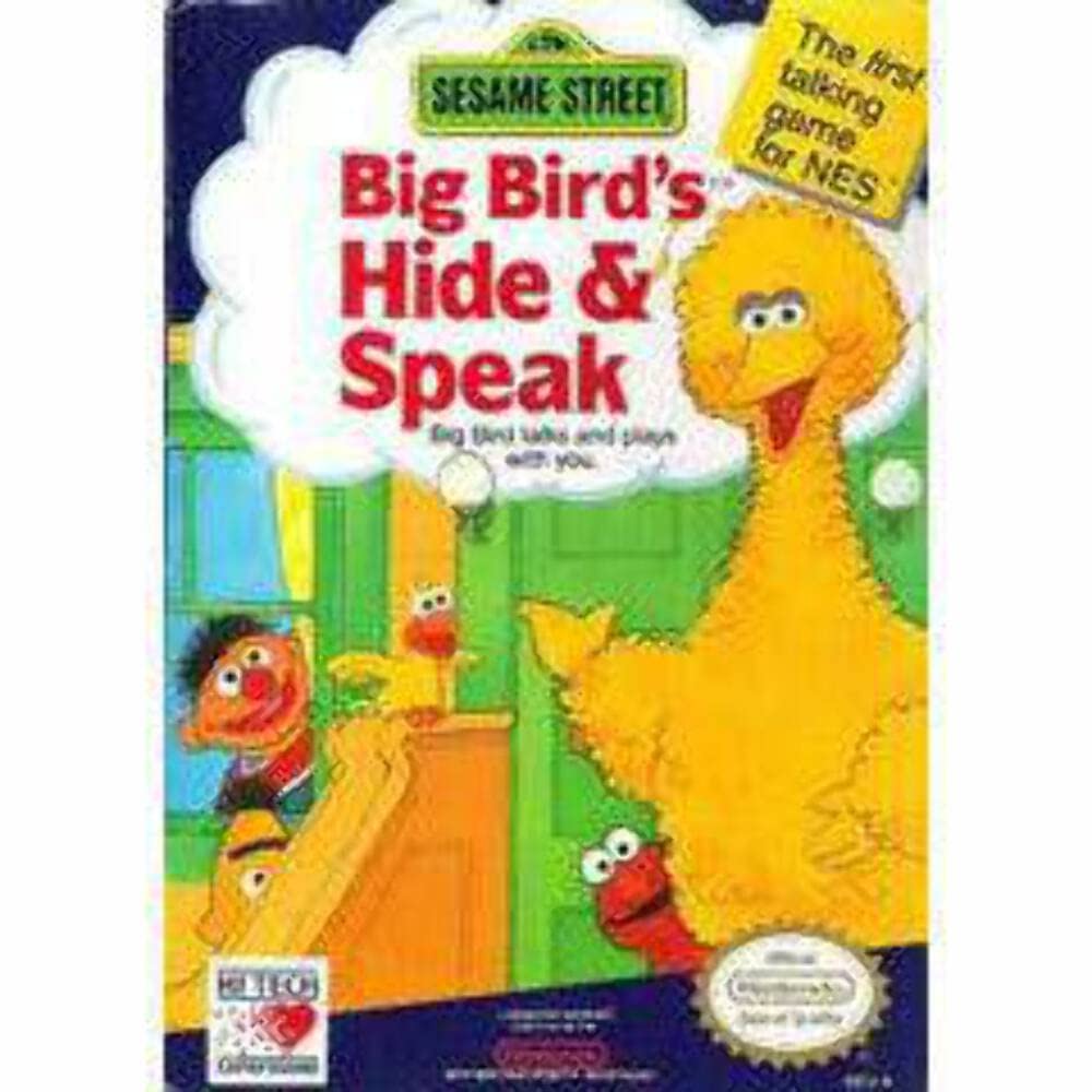 Amazon.com: Sesame Street: Big Bird's Hide & Speak : Nintendo